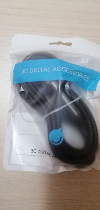 Cabo de carregamento rápido 3 entradas