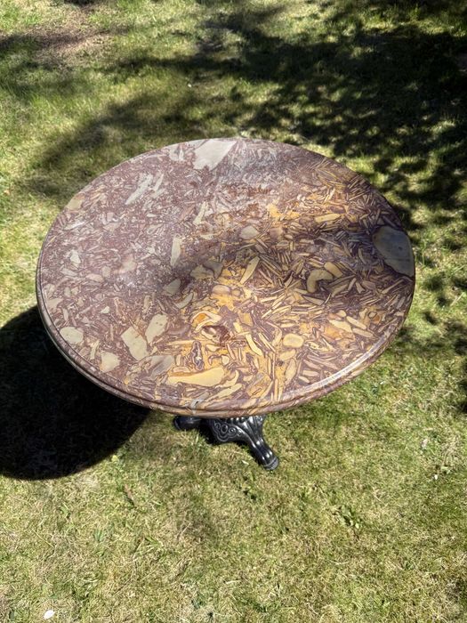 Stolik kawowy marmurowy blat