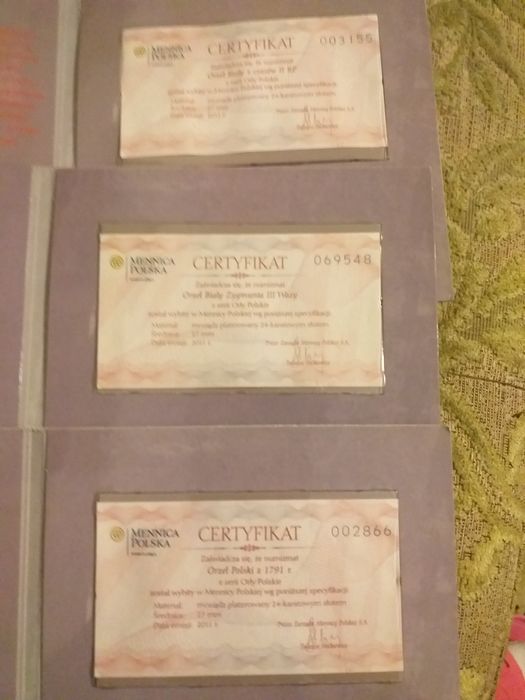 Orzeł Polski numizmaty, monety