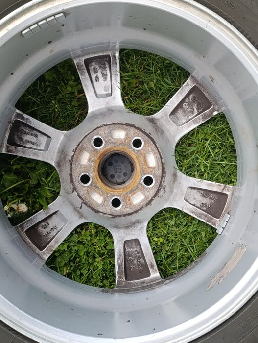 Alufelgi 17 5x108 z oponami Goodyear 215/50/17