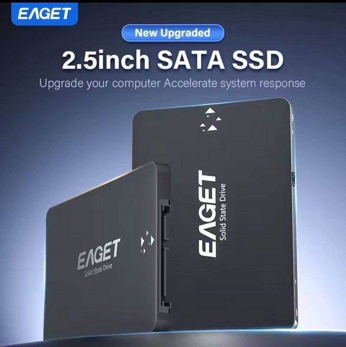 SSD Eaget 120GB  SATA III — До 530MB/s