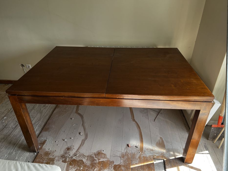 Mesa de madeira sala de jantar extensivel
