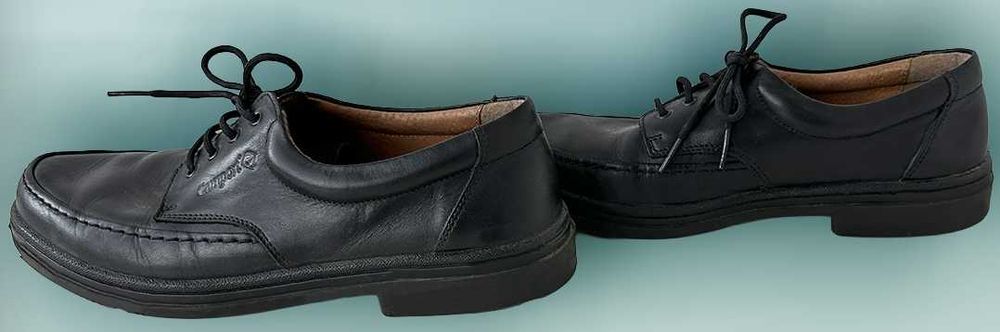 Sapato de Homem com Atacadores, Preto, como Novos