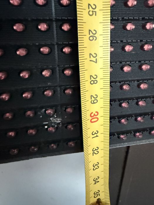 Бегущая строка Led 192х32 см красная, уличная  Елктронне лед табло