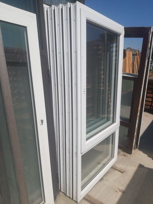 OKNA 102x190 używane MAHOŃ