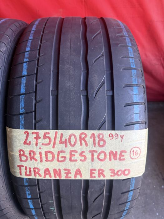 Pneus RFT 275/40/18 Bridgestone semi novos