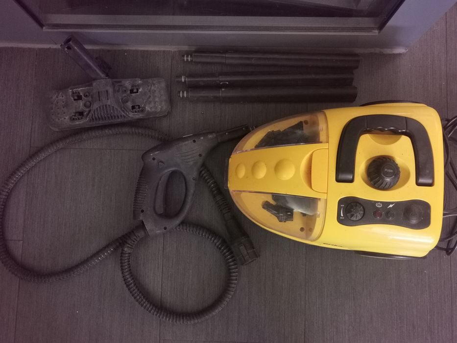 Máquina limpeza vapor