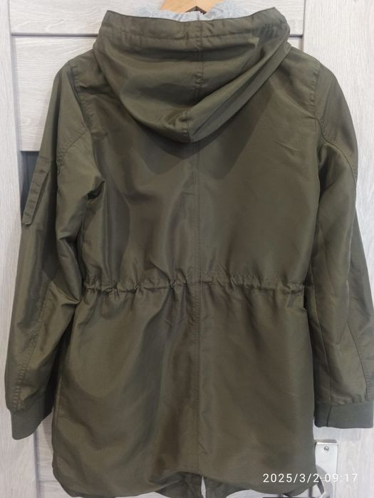 Śliczna kurtka parka, H&M, rozmiar 158
