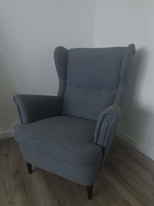 fotel szary ikea