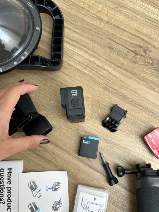 I GoPro HERO9 Black + Kit Completo de Acessórios | Como Nova