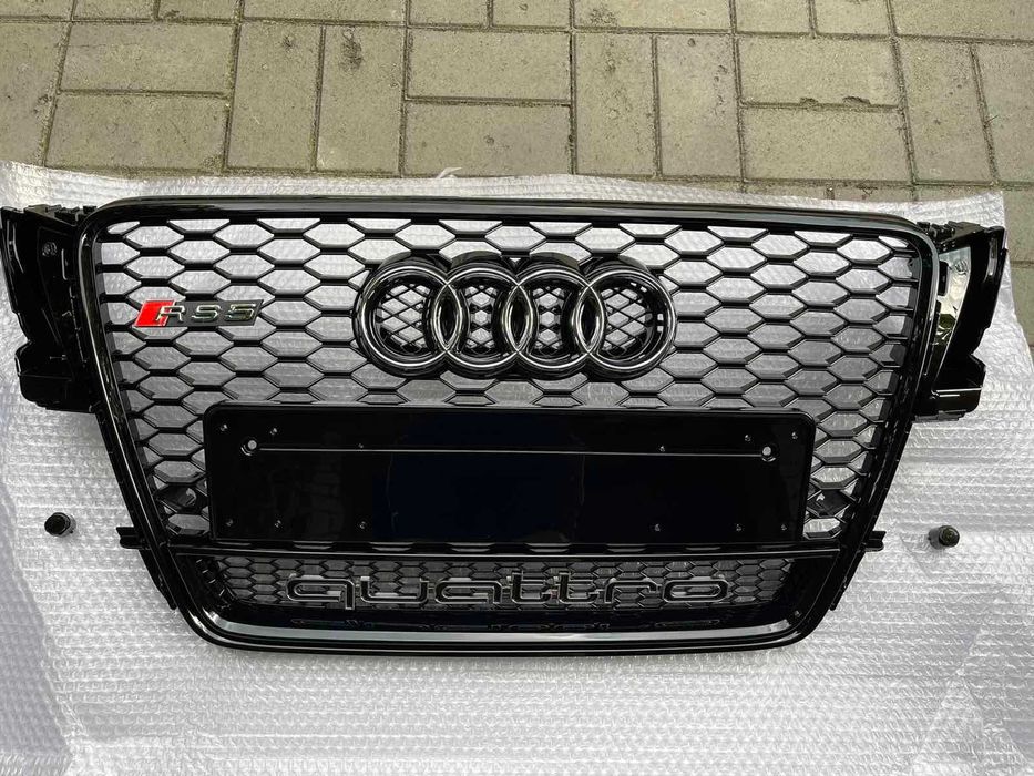 Решетка радиатора Audi A5 8T F5 (2008 - 2019) RS5 S5 Ауді А5 решітка