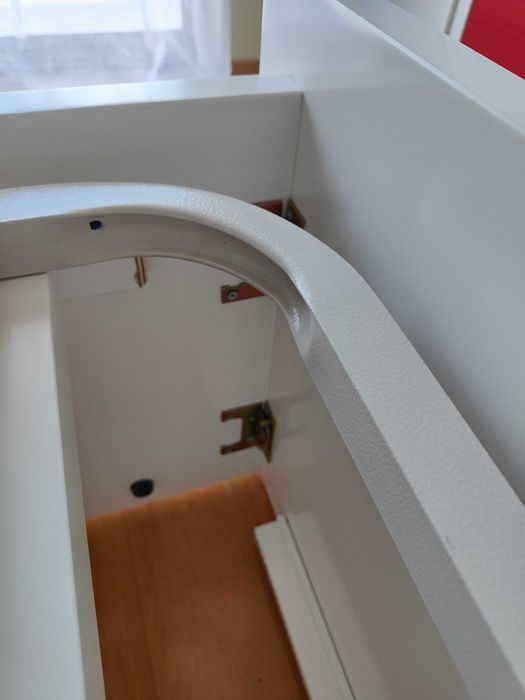 Cama de solteiro completa com gaveta