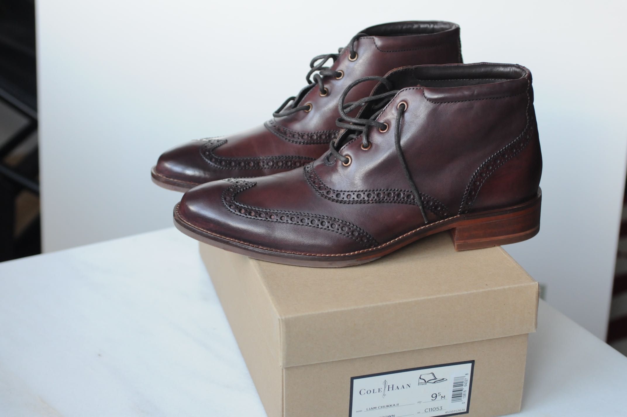 Cole Haan ekskluzywne m skie sk rzane buty rozmiar US 9.5 EU 42.5