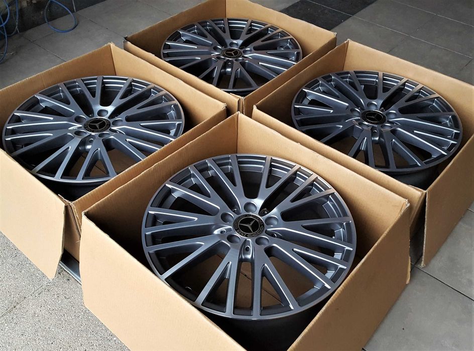 Alufelgi 18 Mercedes A B C CLA GLA GLB ML V Vito Viano Grafitowe z polerowanym frontem ! 5x112 258#