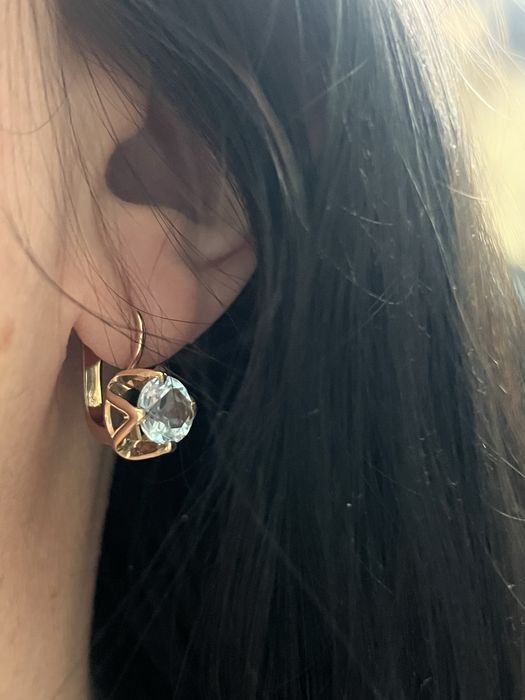 Золотые серьги ..Золоті сережки радянські