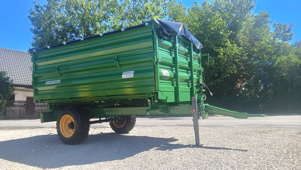 PRZYCZEPA ROLNICZA 3t jednoosiowa euro-masz WYWROTKA