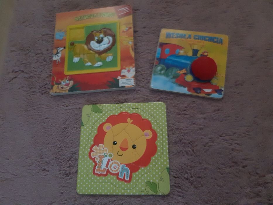 Książeczki, puzzle dla malucha