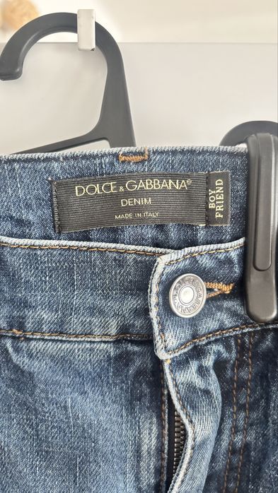 Джинси бойфренди Dolce&Gabbana