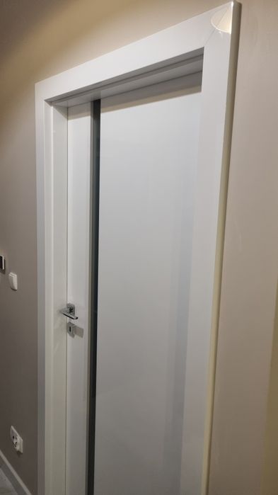 Futryna DRE biały mat ościeżnica obramowka prawa i gora