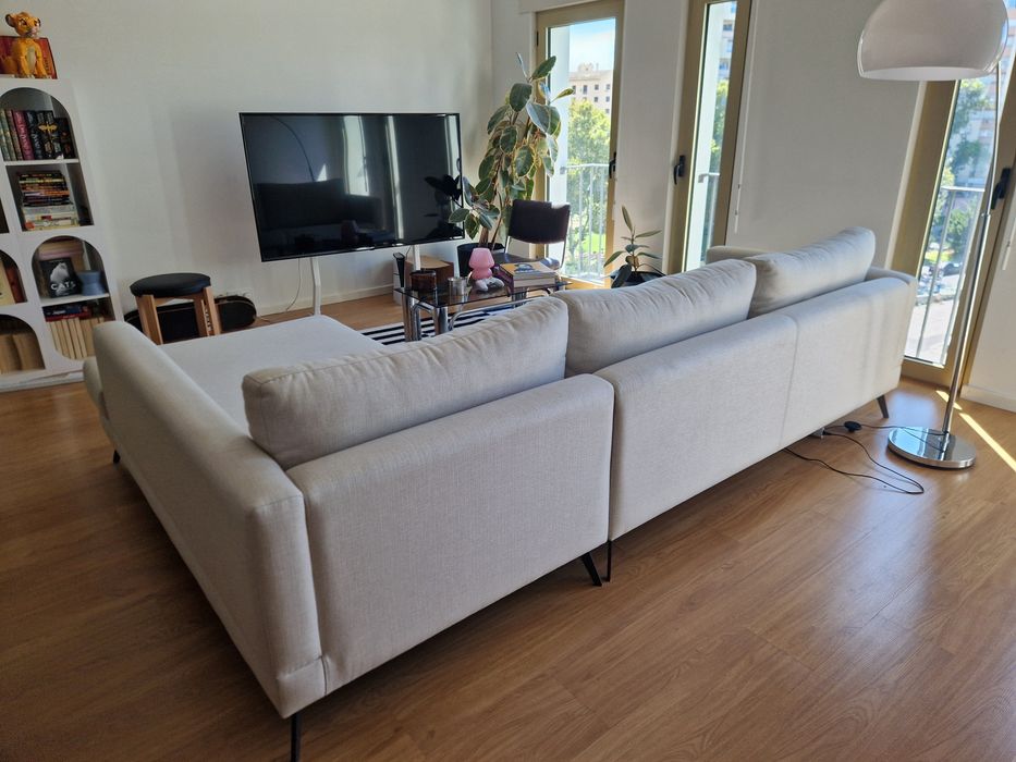 Sofá com chaise lounge El Corte Ingles - 270cm