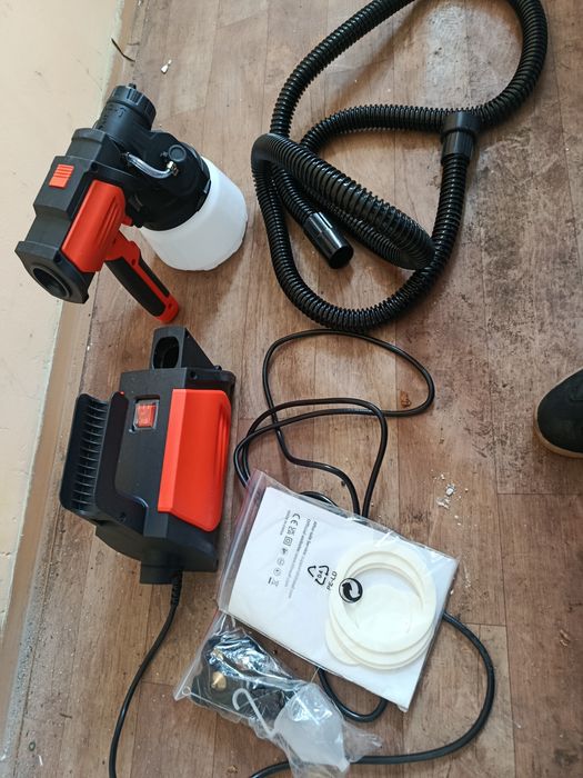 Pistolet natryskowy  do malowania ścian