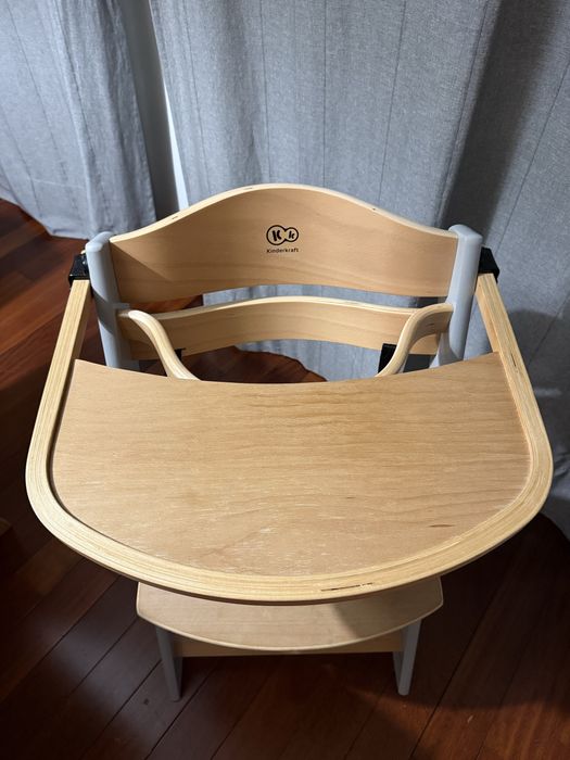 Cadeira Refeiçao KinderKraft Cinza