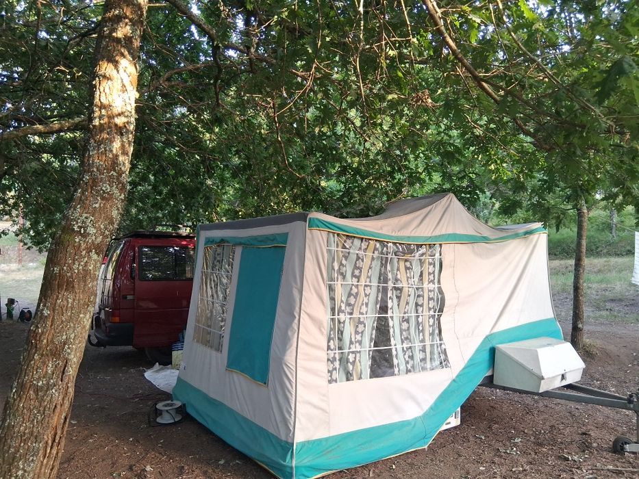 Autotenda com chão em fibra