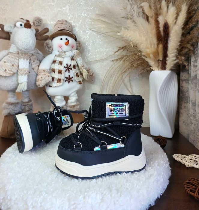 Дитячі зимові луноходи уггі чоботи для дівчинки 22 23 24 25 26 27