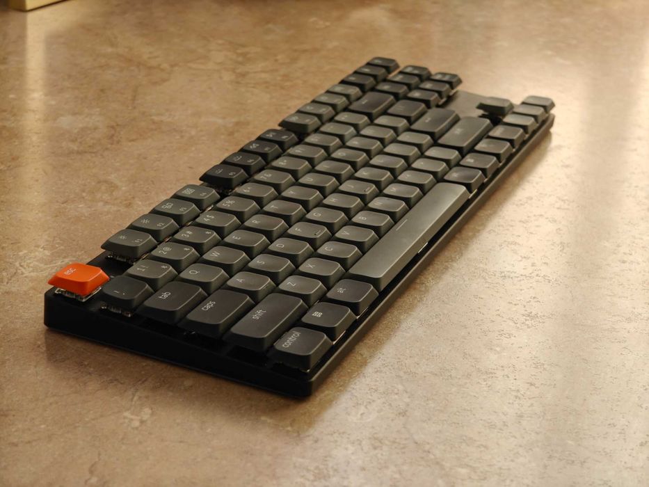 Klawiatura Keychron K1X Low Profile Brown Switch RGB HS TKL 80%