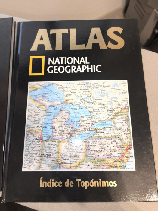 Enciclopédia (coleção de 24- completa) Atlas National Geographic -editora RBA Coleccionables