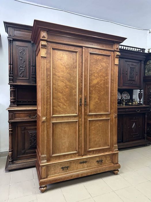 Дубова шафа сервант шкаф дерево буфет мебель бу 4133