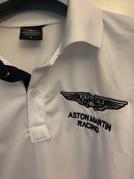 Koszulka polo - aeronautika militare aston martin racing