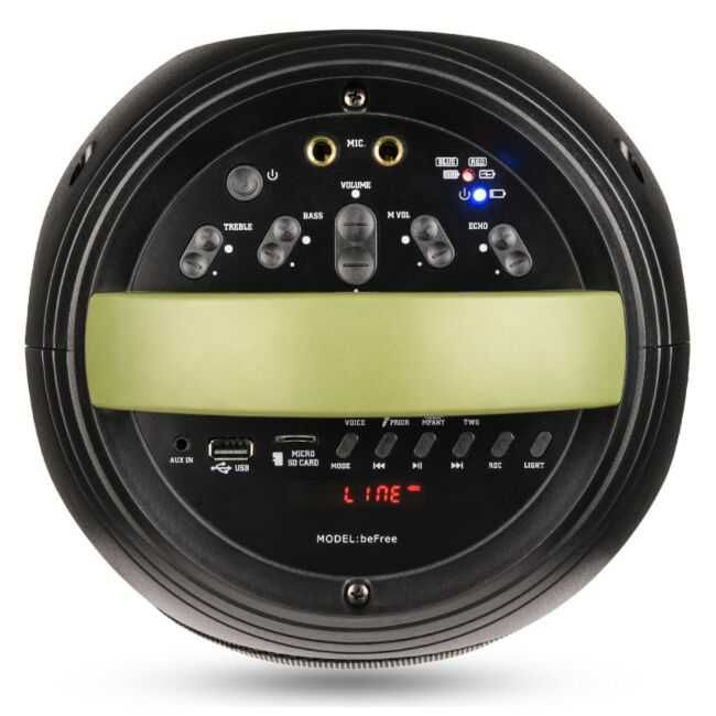 V-TONE beFree akumulatorowy głośnik 30W z mikrofonem bezp.BT Vtone