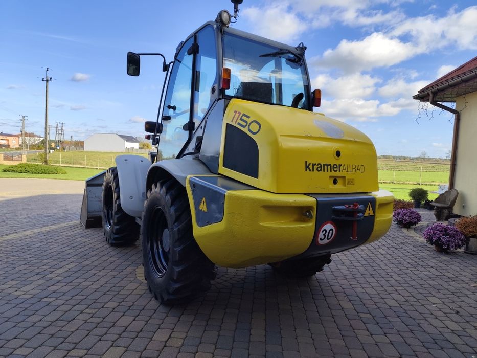 Ładowarka Kramer 1150 Wacker Cat JCB Faktura VAT