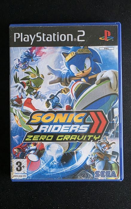Sonic Riders Zero Gravity para PlayStation 2
Capa Imprimida em ótimo e