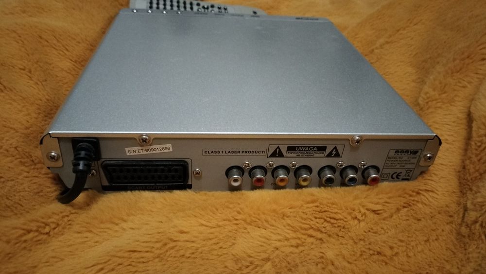 Odtwarzacz dvd easy touch ET609