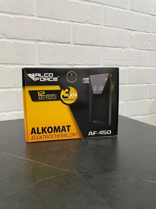 Alkomat elektrochemiczny AlcoForce AF-450 3 LATA GWARANCJI Krzeszowice