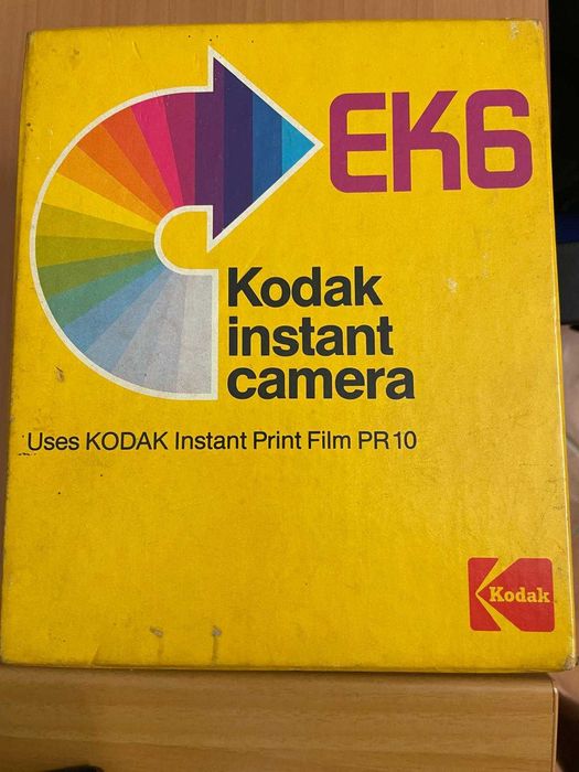 Kodak EK6 Instant Camera — Vintage / Decoração / Coleção64585038279425120