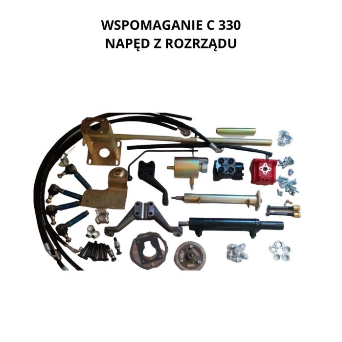 Wspomaganie układu kierowniczego C-360 / 3P / C-330 oś płaska okrągła