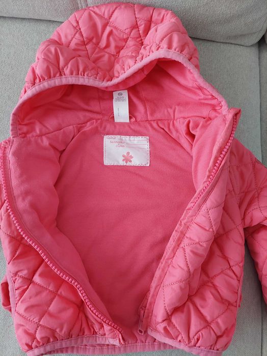 Kurteczka dla dziewczynki+czapka