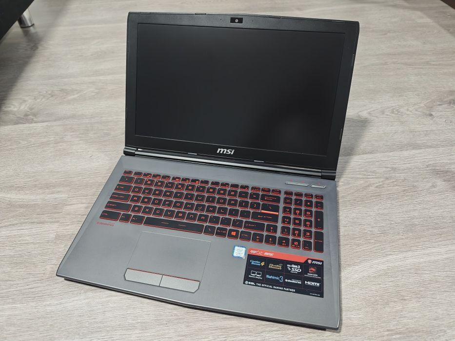 Laptop MSI GV62 8RE Core I7/8GB/GTX1060 6GB/SSD+HDD