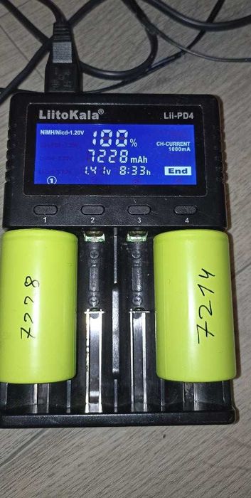 Пара Аккумулятор Ni-Mh 1.2V 9000mah 32600 Як нові, Нікель-Металогібрид