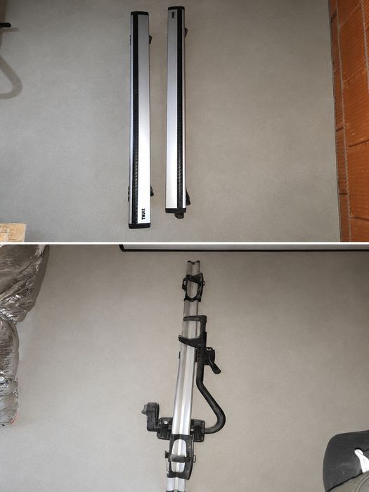 Belki Thule  wingbar, uchwyt na rower  Thule ProRide 591