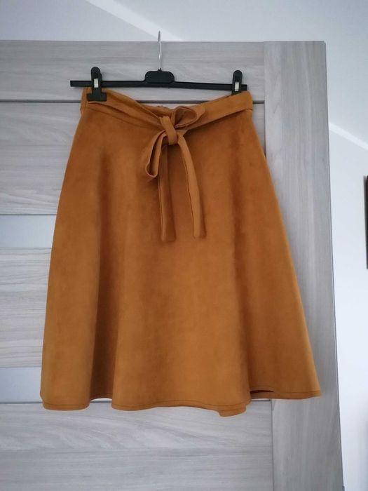 Spódnica damska z wiązaniem