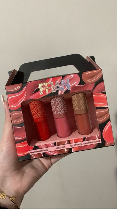 Glosses da Franciny Elkhe