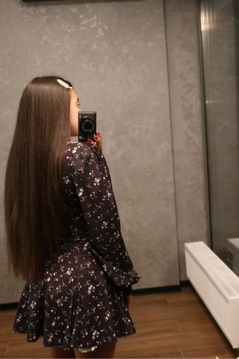 платье с воротником