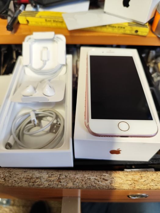 iPhone 7 Plus Różowe Złoto (Rose Gold) – Pełen Zestaw, Pudełko
