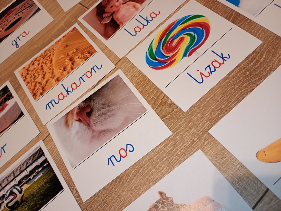 Karty Montessori 24 szt.