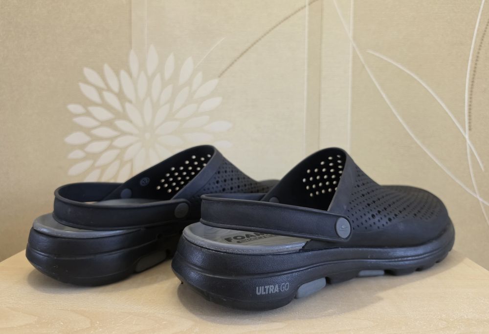 Чоловічі сабо шльопанці Skechers оригінал розмір 12 на 46