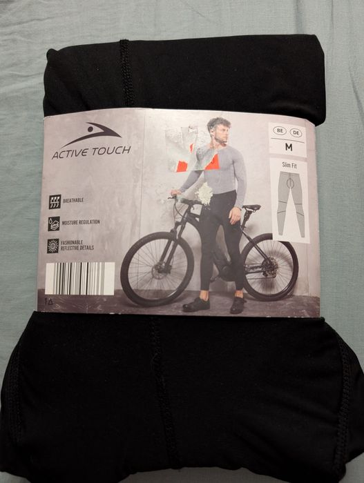 Nowe legginsy męskie sportowe Active Touch M